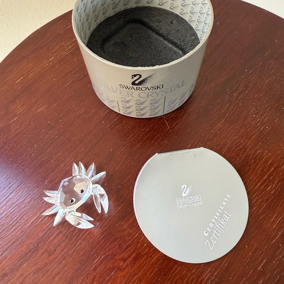 Swarovski crystal miniature crab 7624NR000004 mint with box and certificate - Picture 4 of 7